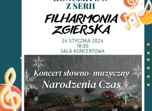 Zapraszamy na Cykl Koncertów z serii "Filharmonia Zgierska"
